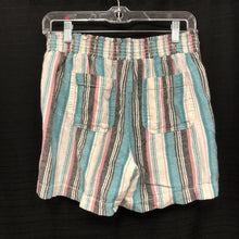 Load image into Gallery viewer, Striped Linen Blend Pull-On Shorts (Briggs)
