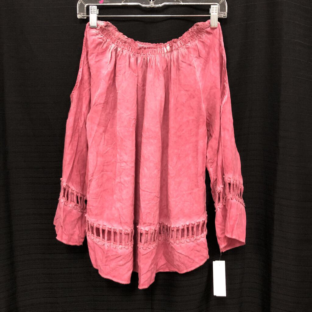 Peasant Bell Sleeve Top (Floral & Ivy)