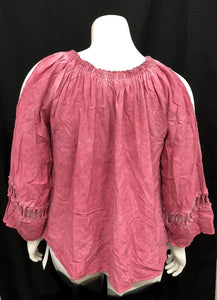 Peasant Bell Sleeve Top (Floral & Ivy)