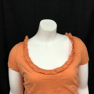 Ruffle Neck Top
