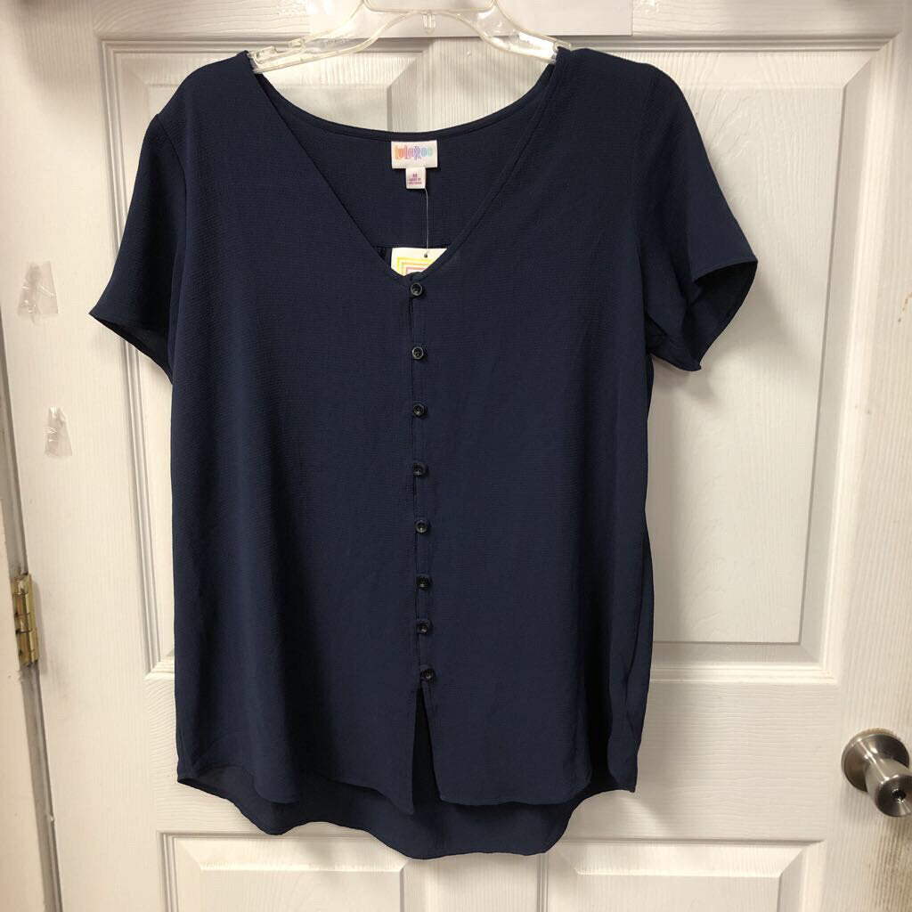 Shannah V-Neck Button Down Top (NEW)