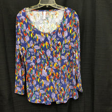 Load image into Gallery viewer, Lynnae Leaf Print Top
