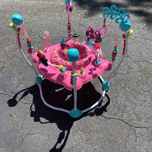 Disney Baby Bright Starts Minnie Mouse Peek-A-Boo Activity Jumper Exersaucer/Jumperoo