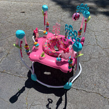 Load image into Gallery viewer, Disney Baby Bright Starts Minnie Mouse Peek-A-Boo Activity Jumper Exersaucer/Jumperoo
