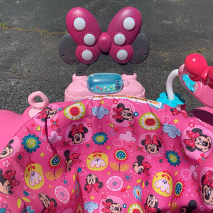 Disney Baby Bright Starts Minnie Mouse Peek-A-Boo Activity Jumper Exersaucer/Jumperoo