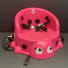 Load image into Gallery viewer, Pretty-In-Pink Ladybug Booster Seat/Portable High Chair

