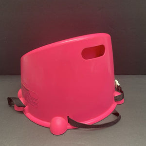 Pretty-In-Pink Ladybug Booster Seat/Portable High Chair