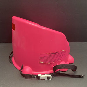 Pretty-In-Pink Ladybug Booster Seat/Portable High Chair