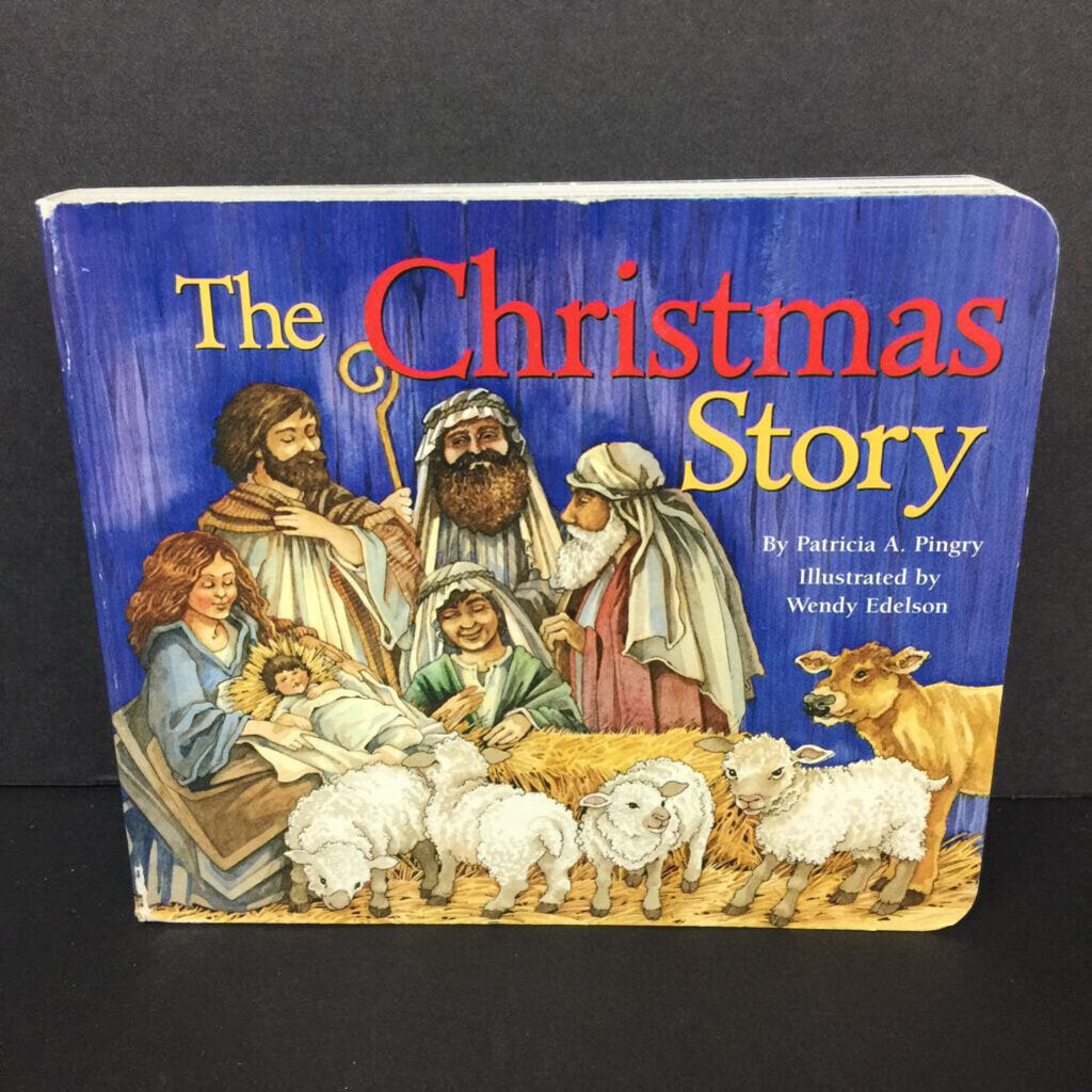 The Christmas Story (Patricia A. Pingry) (Season: Winter; Holiday: Christmas) -religion board