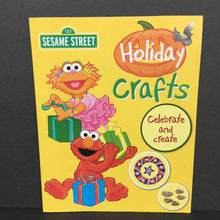 Load image into Gallery viewer, Holiday Crafts: Celebrate and Create (Sesame Street) -character activity paperback
