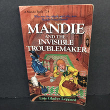 Load image into Gallery viewer, Mandie and the Invisible Troublemaker (Mandie Mysteries) (Lois Gladys Leppard) -series paperback
