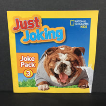 Load image into Gallery viewer, Just Joking: Joke Pack 3 (National Geographic Kids) -humor paperback
