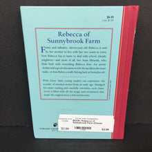 Load image into Gallery viewer, Rebecca of Sunnybrook Farm (Classic Starts) (Kate Douglas Wiggin) -classic chapter hardcover
