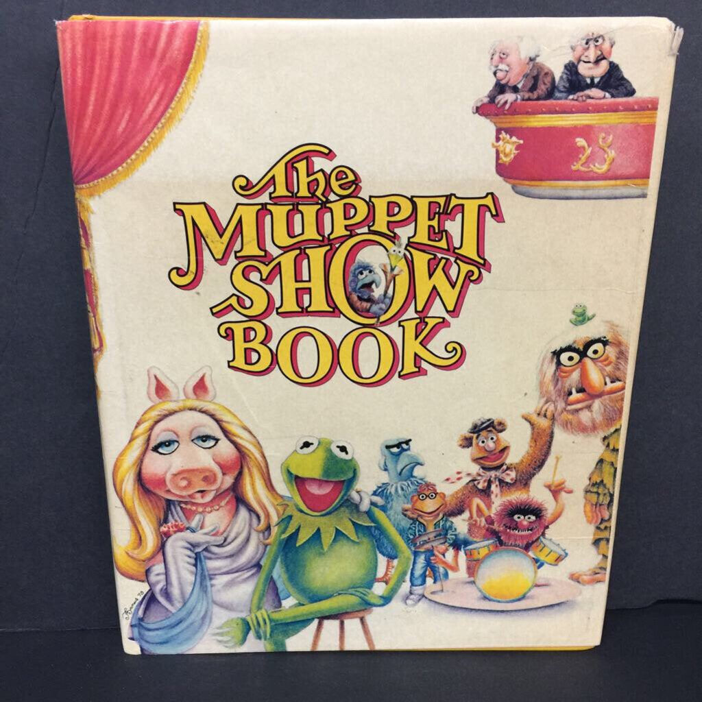The Muppet Show Book (1978 Vintage Collectible) (Jim Henson's Muppets) -character hardcover