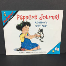 Load image into Gallery viewer, Pepper's Journal: A Kitten's First Year (Stuart J. Murphy) (MathStart Level 2: Calendars) -educational reader paperback
