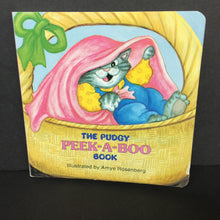 Load image into Gallery viewer, The Pudgy Peek-a-Boo Book (Amye Rosenberg) -board
