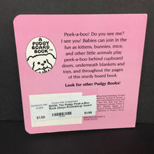 Load image into Gallery viewer, The Pudgy Peek-a-Boo Book (Amye Rosenberg) -board
