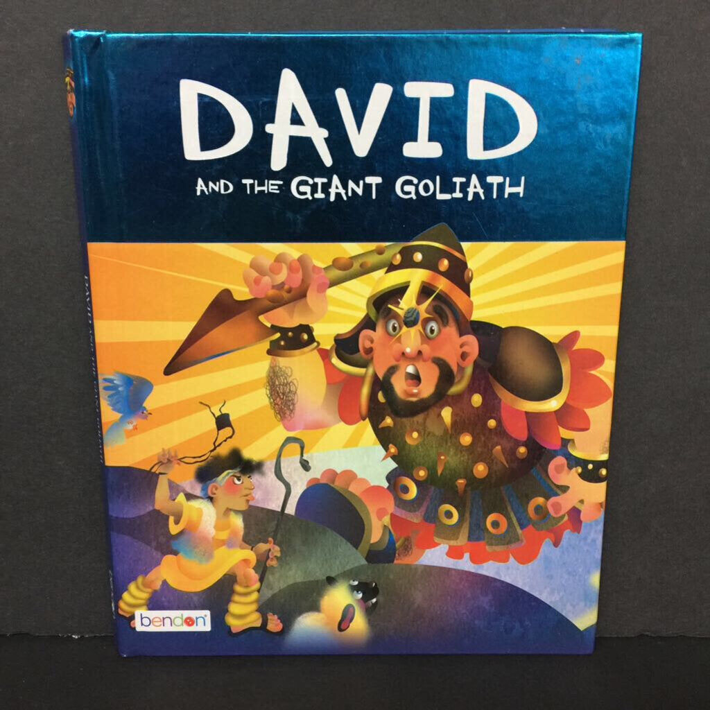 David and the Giant Goliath (Bendon) -reader religion hardcover
