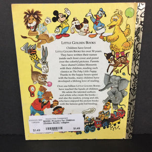 Prayers for Children (Golden Book) -religion hardcover
