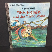 Load image into Gallery viewer, Mrs. Brisby and the Magic Stone (The Secret of Nimh) (Golden Book, Vintage Collectible 1982) (Gina Ingoglia) -character hardcover
