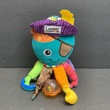 Load image into Gallery viewer, Pirate Octopus Sensory Rattle Attachment Toy
