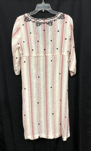 Load image into Gallery viewer, Striped Maxi Dress w/Floral Embroidery (Anouk Grewal)
