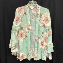 Load image into Gallery viewer, Floral Open Front Kimono Top (Loveriche)
