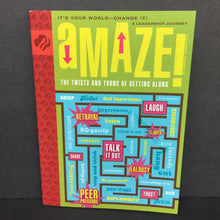 Load image into Gallery viewer, Amaze!: The Twists and Turns of Getting Along (Girl Scouts of America) (Monica Shah, Mariam MacGregor, &amp; Alison Hill) -scout activity paperback

