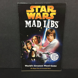 Star Wars Mad Libs (Roger Price & Leonard Stern) -activity character paperback