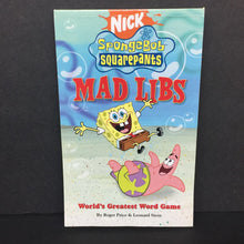 Load image into Gallery viewer, SpongeBob SquarePants Mad Libs (Roger Price &amp; Leonard Stern) -activity character paperback

