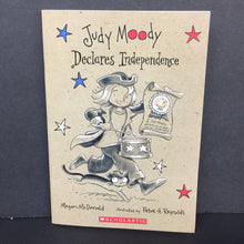 Load image into Gallery viewer, Judy Moody Declares Independence (Megan McDonald) (Old Cover) -series paperback
