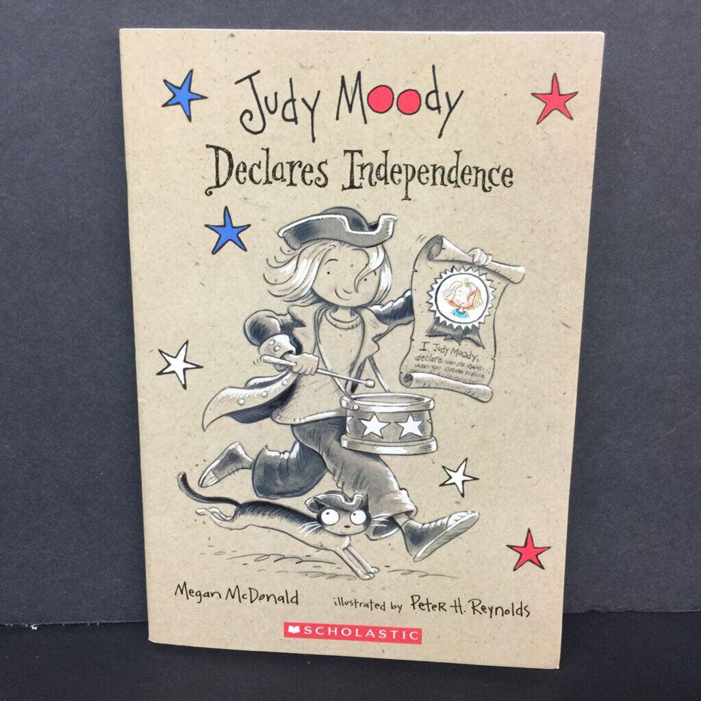 Judy Moody Declares Independence (Megan McDonald) (Old Cover) -series paperback