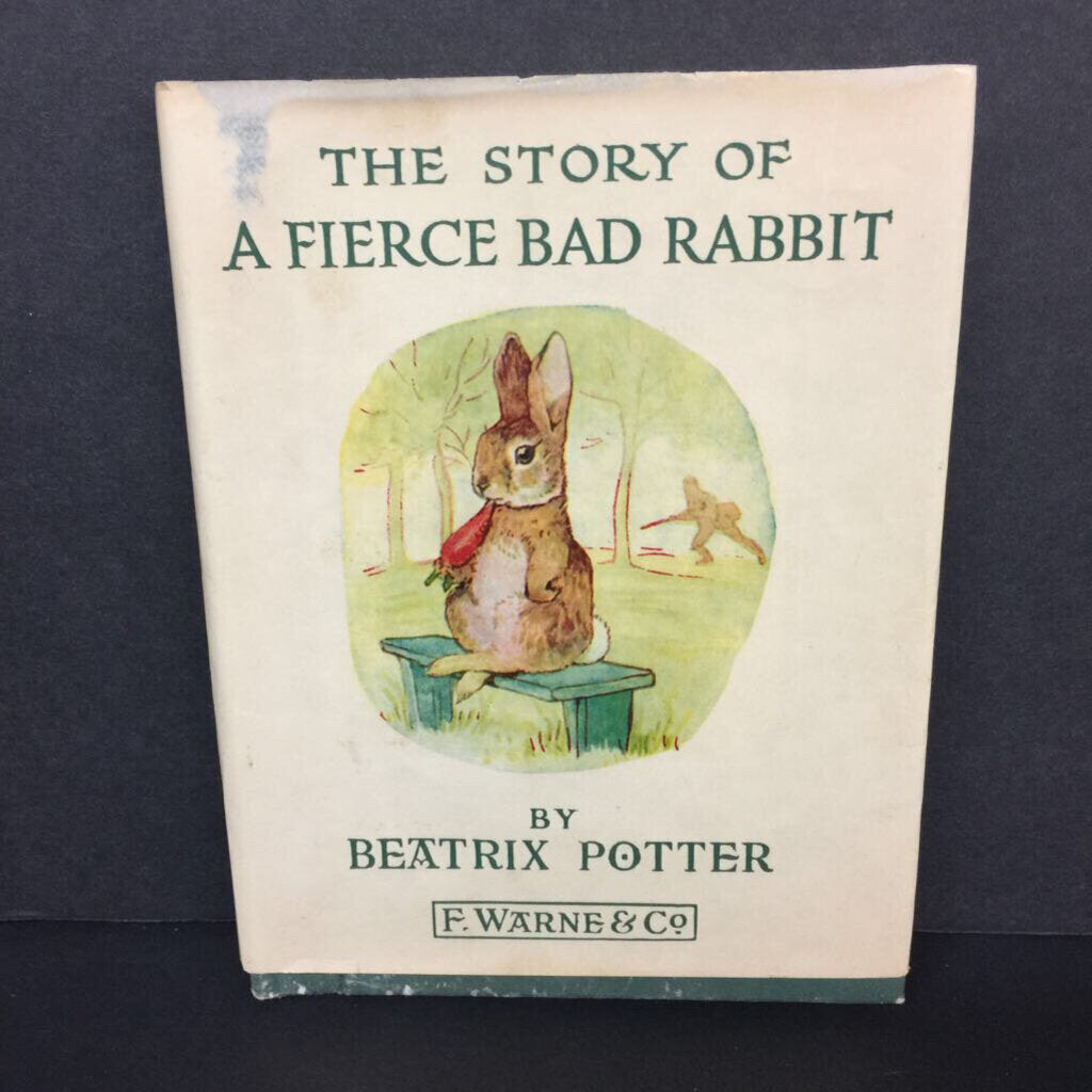 The Story of a Fierce Bad Rabbit (Beatrix Potter) (Peter Rabbit) -character hardcover