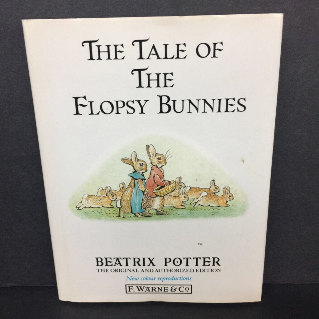 The Tale of the Flopsy Bunnies (Beatrix Potter) (Peter Rabbit) -character hardcover