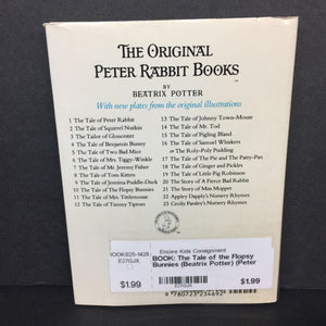 The Tale of the Flopsy Bunnies (Beatrix Potter) (Peter Rabbit) -character hardcover