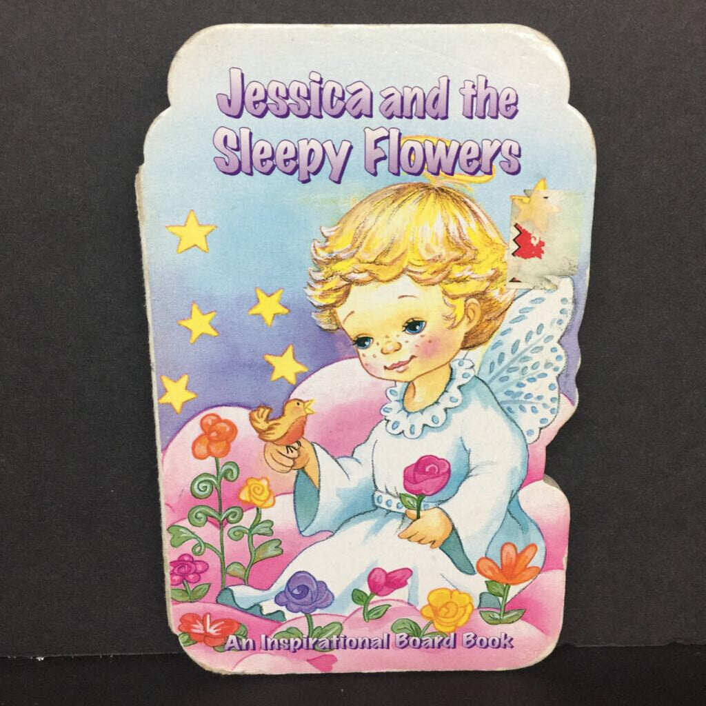 Jessica and the Sleepy Flowers -board
