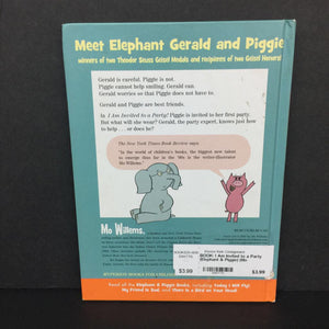 I Am Invited to a Party (Elephant & Piggie) (Mo Willems) -reader character hardcover