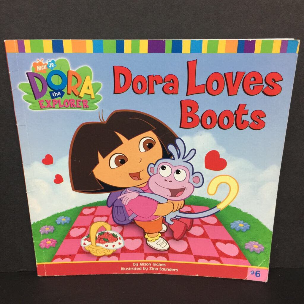 Dora Loves Boots (Dora the Explorer) (Alison Inches) -character paperback