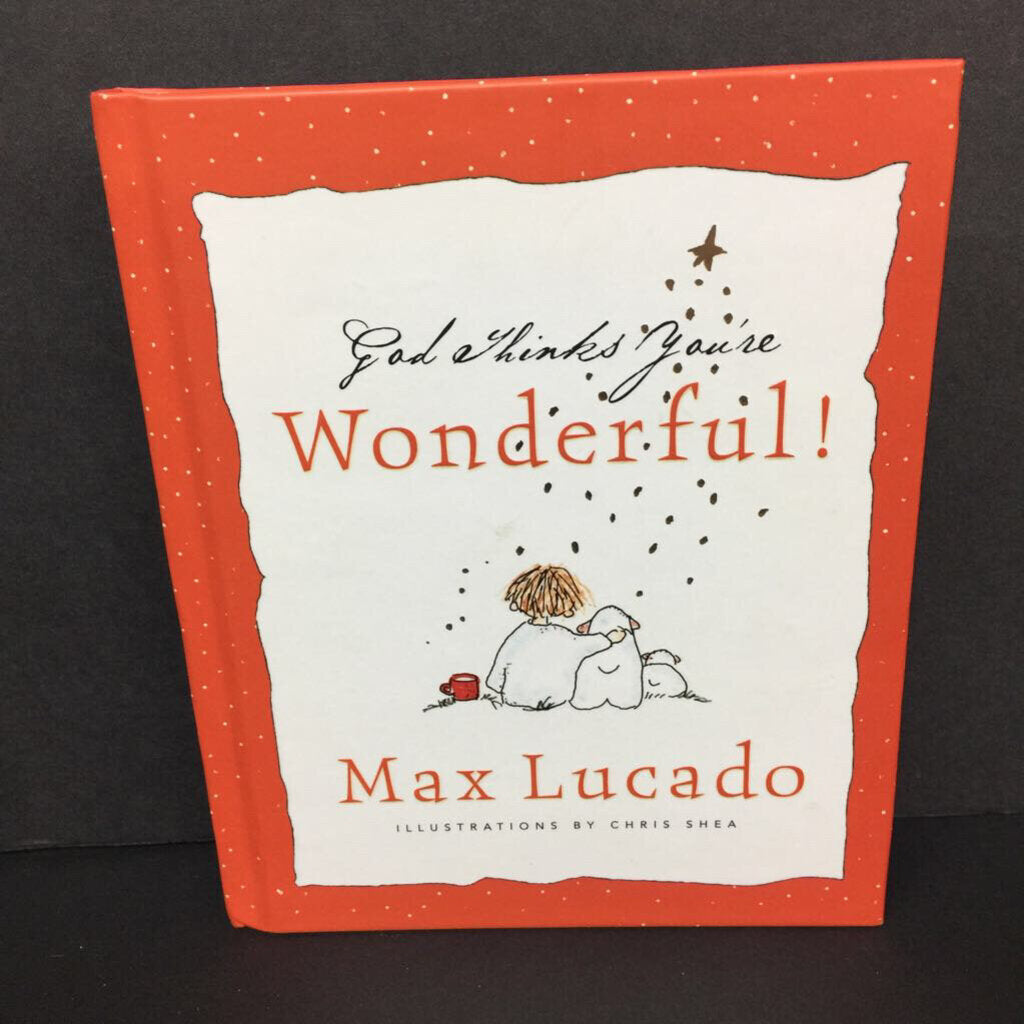 God Thinks You're Wonderful (Max Lucado) -religion hardcover