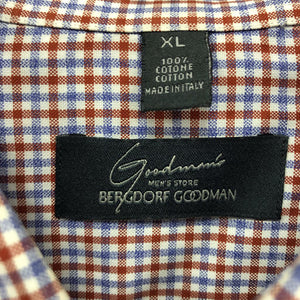 Multi-Check Sport Button Down Shirt (Bergdorf Goodman)