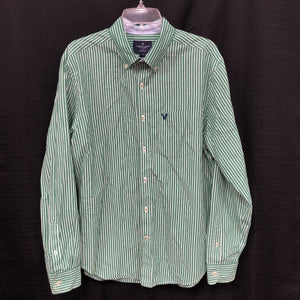 Striped Classic Fit Everyday Oxford Striped Button Down Shirt