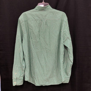 Striped Classic Fit Everyday Oxford Striped Button Down Shirt