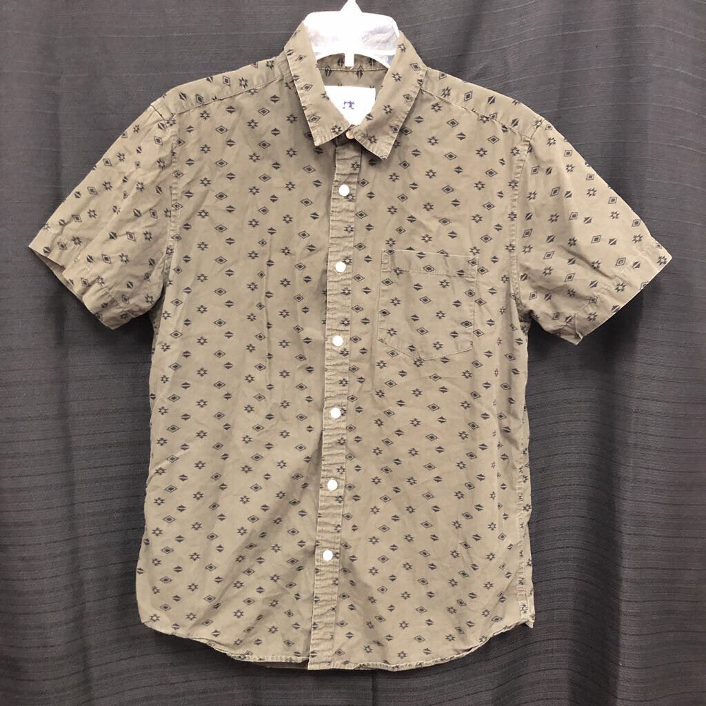 Slim Fit Button Down Shirt (Cactus Menswear)
