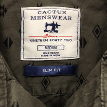 Load image into Gallery viewer, Slim Fit Button Down Shirt (Cactus Menswear)

