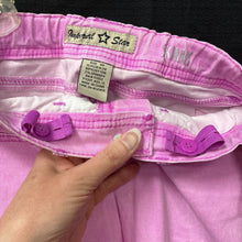 Load image into Gallery viewer, girls imperial star prple denim pants
