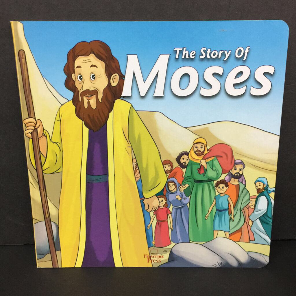 The Story of Moses (Flowerpot Press) -religion board
