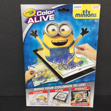 Load image into Gallery viewer, Minions Crayola Color Alive -activity character paperback

