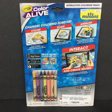 Load image into Gallery viewer, Minions Crayola Color Alive -activity character paperback

