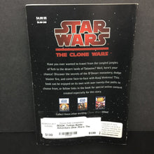 Load image into Gallery viewer, Tethan Battle Adventure (Star Wars: The Clone Wars) (Sue Behrent) (Decide Your Destiny/Choose Your Own Adventure) -character series paperback
