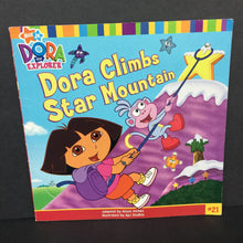 Load image into Gallery viewer, Dora Climbs Star Mountain (Allison Inches) (Dora The Explorer) -character paperback
